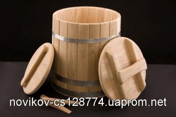 Кадка конусная дубовая 80 литров